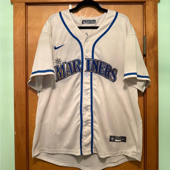 Cream Seattle Mariners Rodriguez Jersey - XXL - Picture 1 of 4